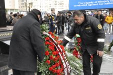 Общественность Азербайджана чтит  память жертв Ходжалинского геноцида  (ФОТО)