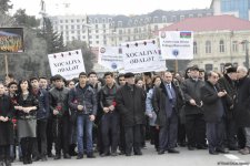 Общественность Азербайджана чтит  память жертв Ходжалинского геноцида  (ФОТО)