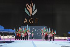 Baku holds rehearsal for FIG World Cup in Trampoline Gymnastics (PHOTO)