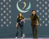 Baku holds rehearsal for FIG World Cup in Trampoline Gymnastics (PHOTO)