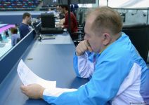 Baku holds rehearsal for FIG World Cup in Trampoline Gymnastics (PHOTO)