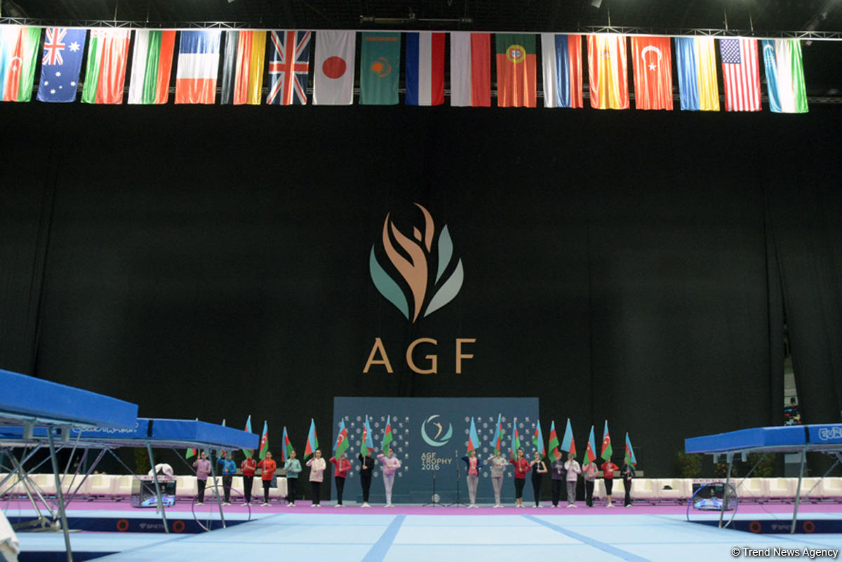 Baku holds rehearsal for FIG World Cup in Trampoline Gymnastics (PHOTO)