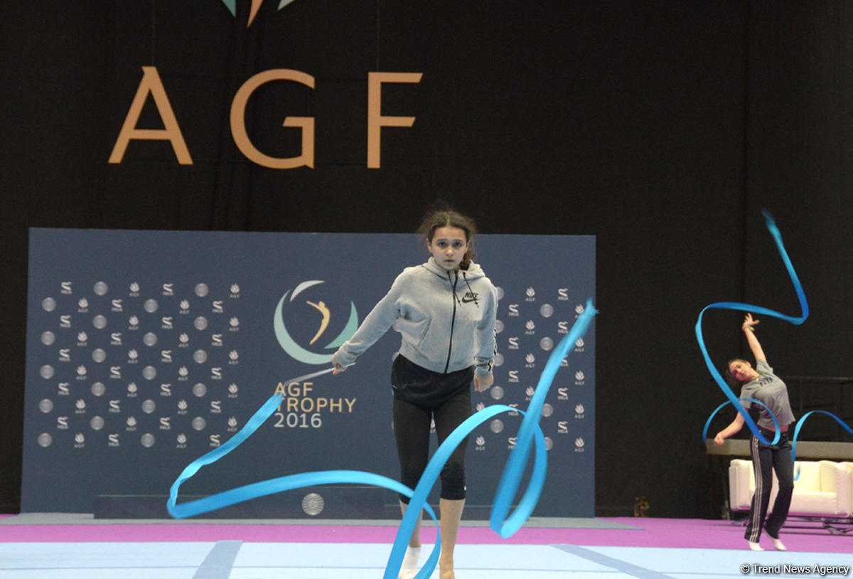 Baku holds rehearsal for FIG World Cup in Trampoline Gymnastics (PHOTO)