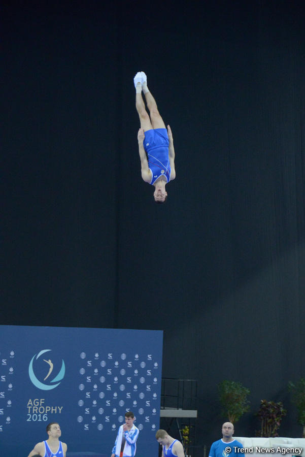 Baku holds rehearsal for FIG World Cup in Trampoline Gymnastics (PHOTO)