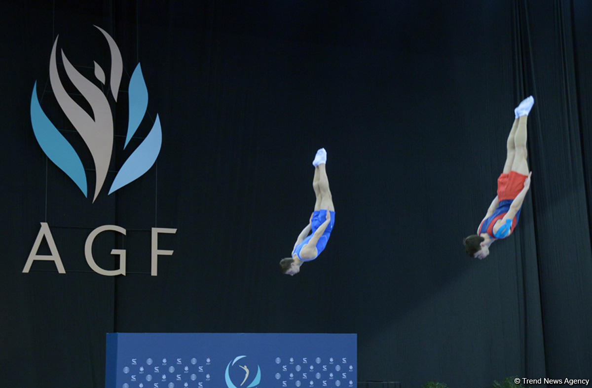 Baku holds rehearsal for FIG World Cup in Trampoline Gymnastics (PHOTO)