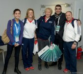 Делегации различных стран проходят аккредитацию на Кубок мира по прыжкам на батуте в Баку (ФОТОРЕПОРТАЖ)