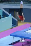 Podium training of FIG World Cup trampoline gymnasts starts in Baku (PHOTO)
