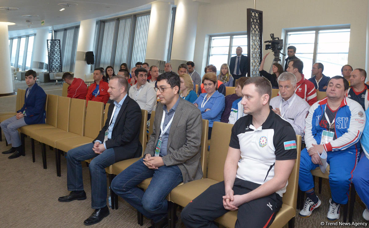 FIG Trampoline Gymnastics World Cup delegates meet in Baku (PHOTO)