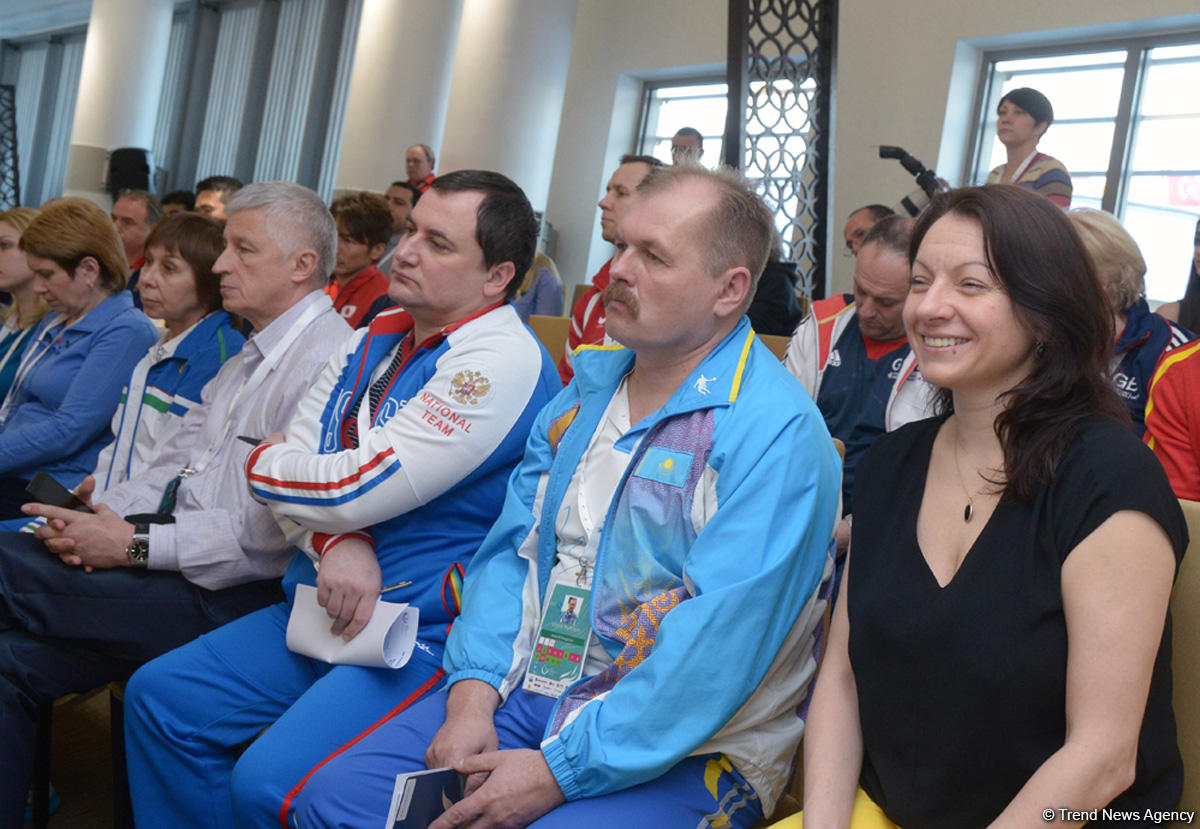 FIG Trampoline Gymnastics World Cup delegates meet in Baku (PHOTO)