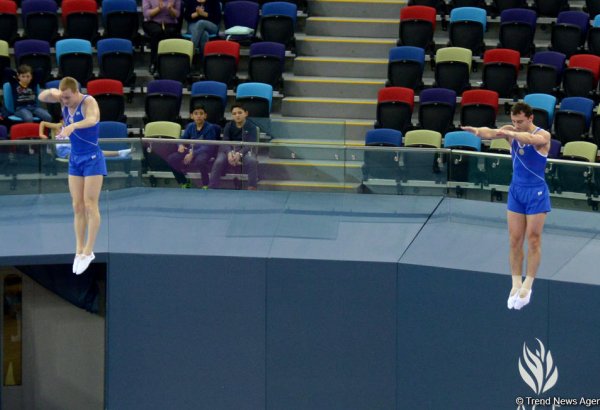 Azerbaijani trampolinists reach finals at FIG World Cup (PHOTO)