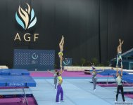 Baku hosts opening ceremony for FIG World Cup in Trampoline Gymnastics  (PHOTO)