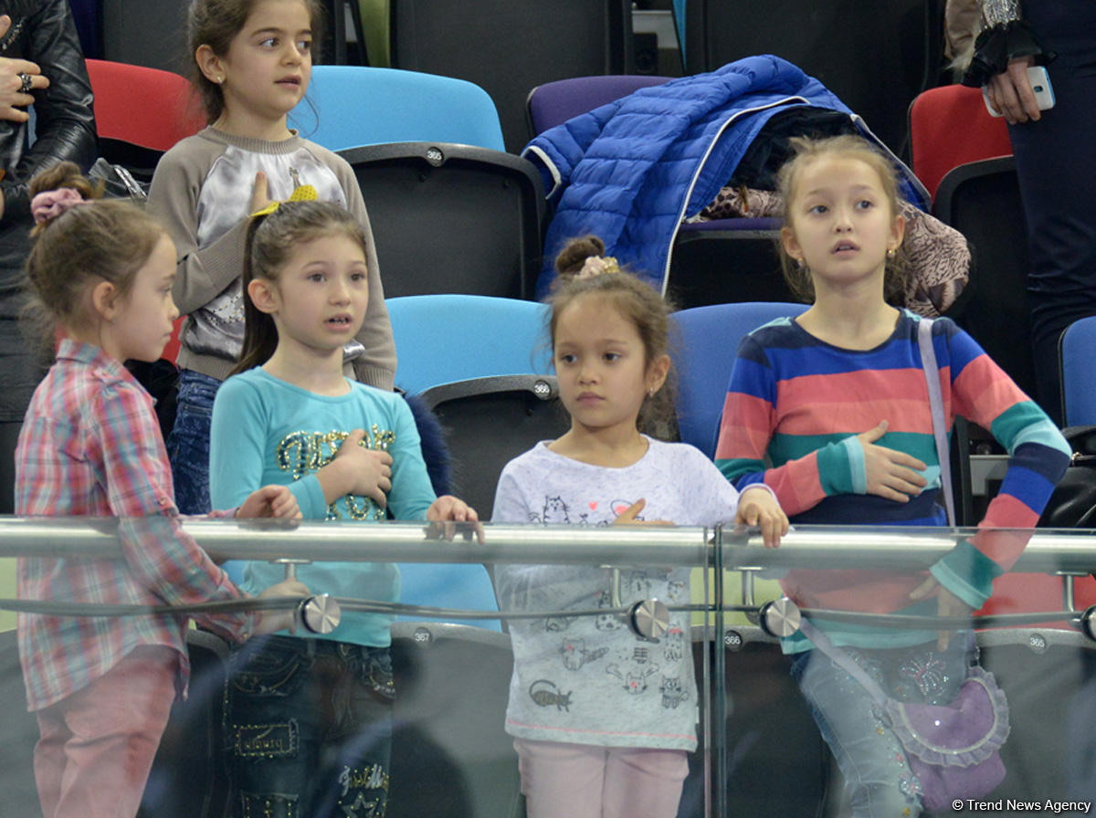 Baku hosts opening ceremony for FIG World Cup in Trampoline Gymnastics  (PHOTO)