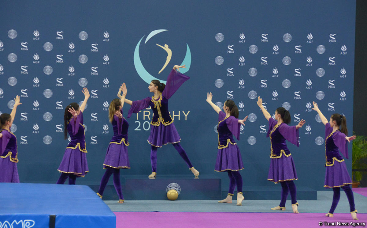 Baku hosts opening ceremony for FIG World Cup in Trampoline Gymnastics  (PHOTO)