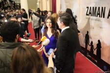 В Баку прошел гала-вечер фильма Zaman adli qatar – красная дорожка, овации, слезы… (ФОТО)