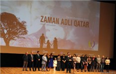 В Баку прошел гала-вечер фильма Zaman adli qatar – красная дорожка, овации, слезы… (ФОТО)