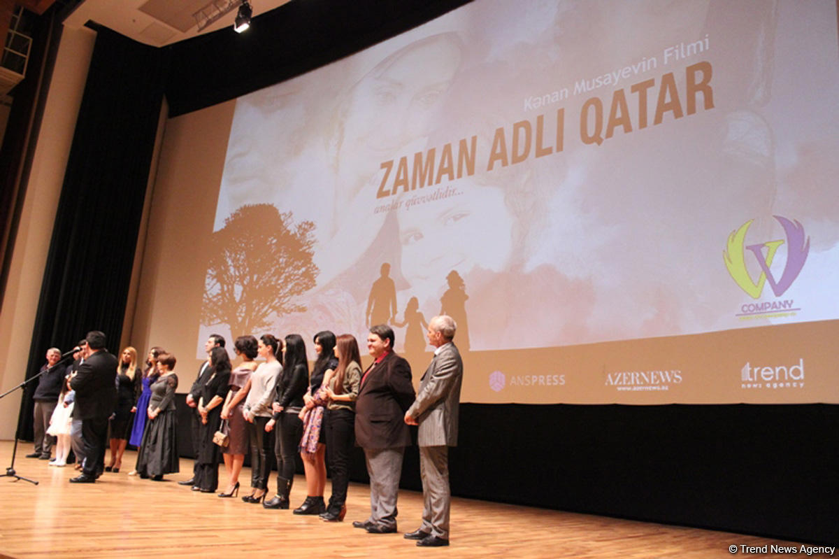 В Баку прошел гала-вечер фильма Zaman adli qatar – красная дорожка, овации, слезы… (ФОТО)