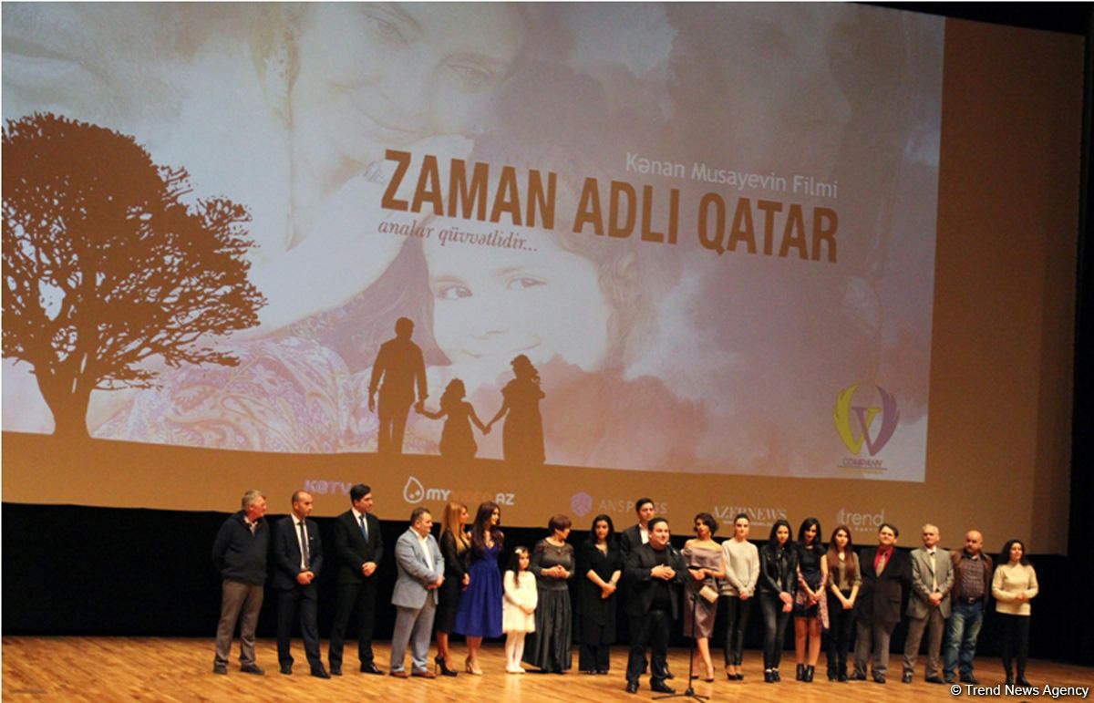 В Баку прошел гала-вечер фильма Zaman adli qatar – красная дорожка, овации, слезы… (ФОТО)