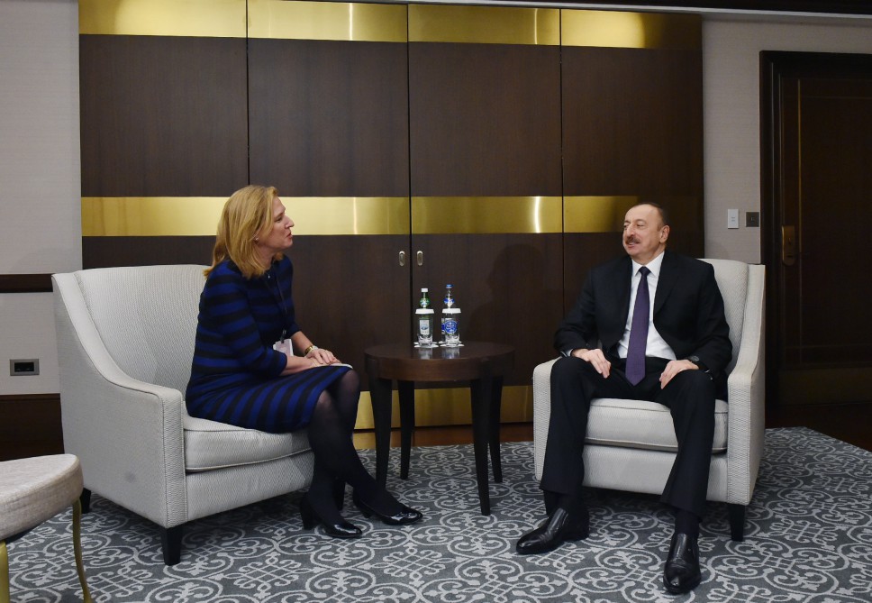 Президент Азербайджана принял экс-главу МИД Израиля