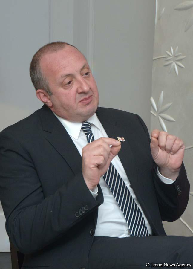 Георгий Маргвелашвили: Партнерство Грузии и Азербайджана определяет будущее многих других государств (Интервью)