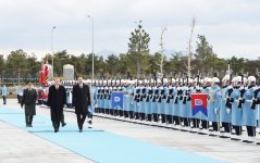 В Анкаре состоялась церемония официальной встречи Президента Ильхама Алиева (ФОТО)