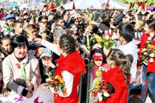 Азербайджанская певица выступила на праздновании 1000-летия Алматы (ФОТО)