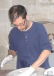 Мастер-класс израильского художника в Баку: керамика и мотивы азербайджанского ковра (ФОТО)