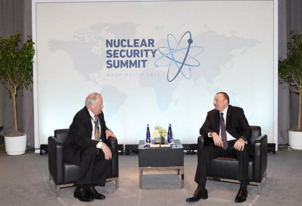 President Aliyev meets with US Under Secretary of State for Political Affairs (PHOTO)