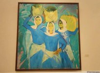 Рядовые труженики в картинах Джахангира Рустамова (ФОТО)
