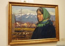 Рядовые труженики в картинах Джахангира Рустамова (ФОТО)