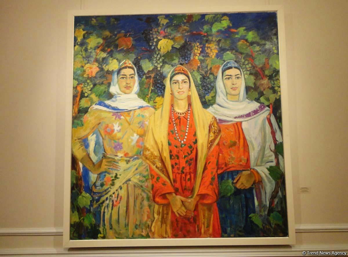 Рядовые труженики в картинах Джахангира Рустамова (ФОТО)