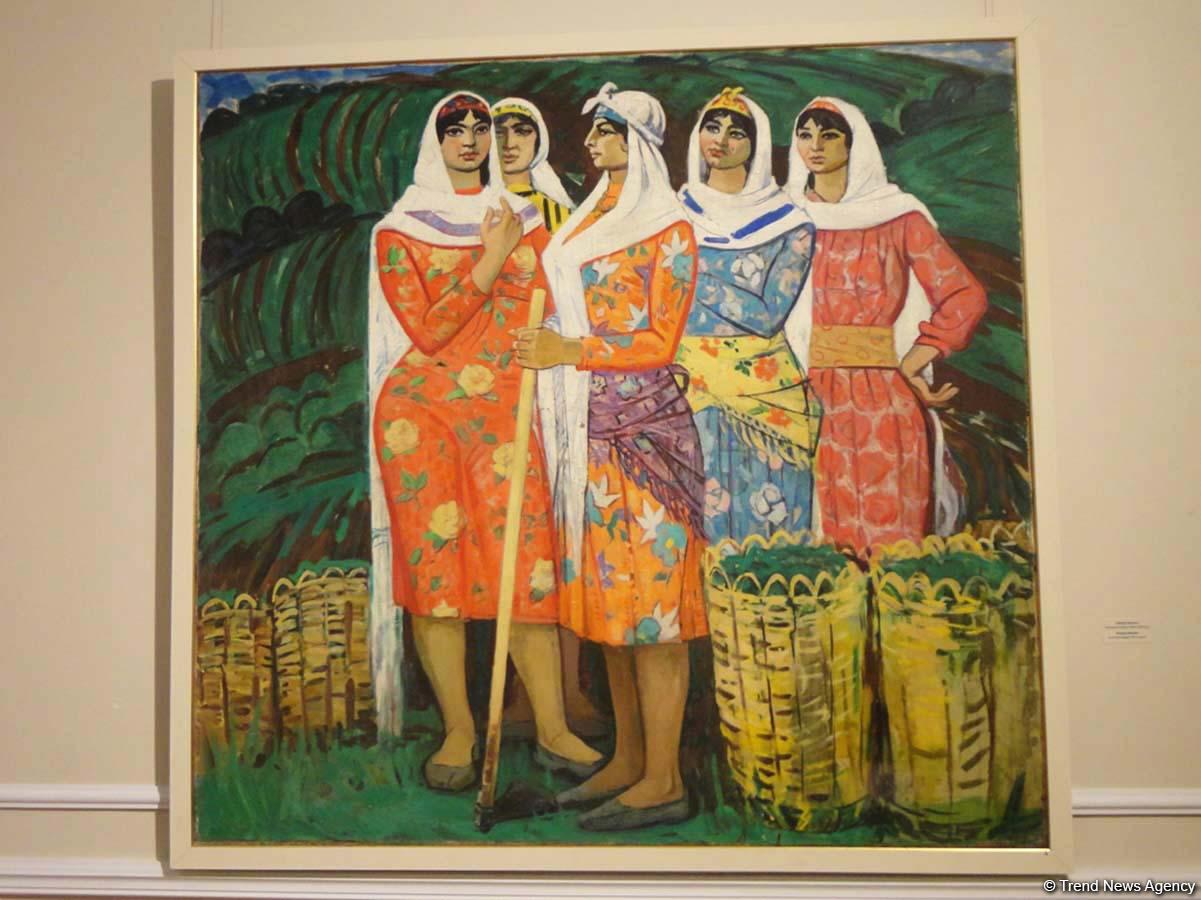 Рядовые труженики в картинах Джахангира Рустамова (ФОТО)
