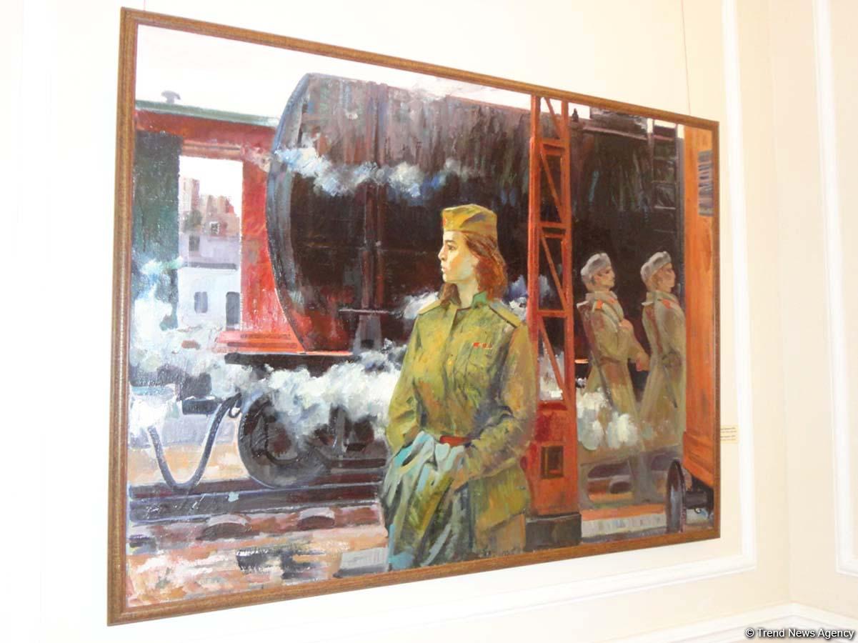 Рядовые труженики в картинах Джахангира Рустамова (ФОТО)