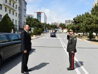 Президент Азербайджана навестил раненых военнослужащих, находящихся на лечении в Центральном военном госпитале минобороны (ФОТО)