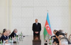 Под председательством Президента Азербайджана прошло заседание Кабмина по итогам социально-экономического развития в I квартале