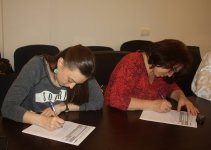Азербайджан впервые принял участие в "Тотальном диктанте" по русскому языку (ФОТО)