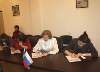 Азербайджан впервые принял участие в "Тотальном диктанте" по русскому языку (ФОТО)