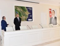 Президент Ильхам Алиев принял участие в открытии нового административного здания ОАО «Азеравтойол»