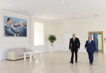 Президент Ильхам Алиев принял участие в открытии нового административного здания ОАО «Азеравтойол»