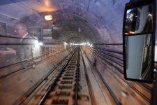 Azerbaijani president attends opening of new metro stations in Baku