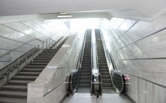 Azerbaijani president attends opening of new metro stations in Baku
