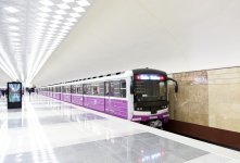 Azerbaijani president attends opening of new metro stations in Baku
