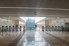 Azerbaijani president attends opening of new metro stations in Baku