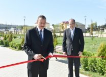 Azerbaijani president attends opening of new metro stations in Baku