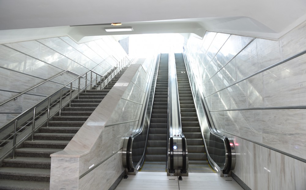Azerbaijani president attends opening of new metro stations in Baku