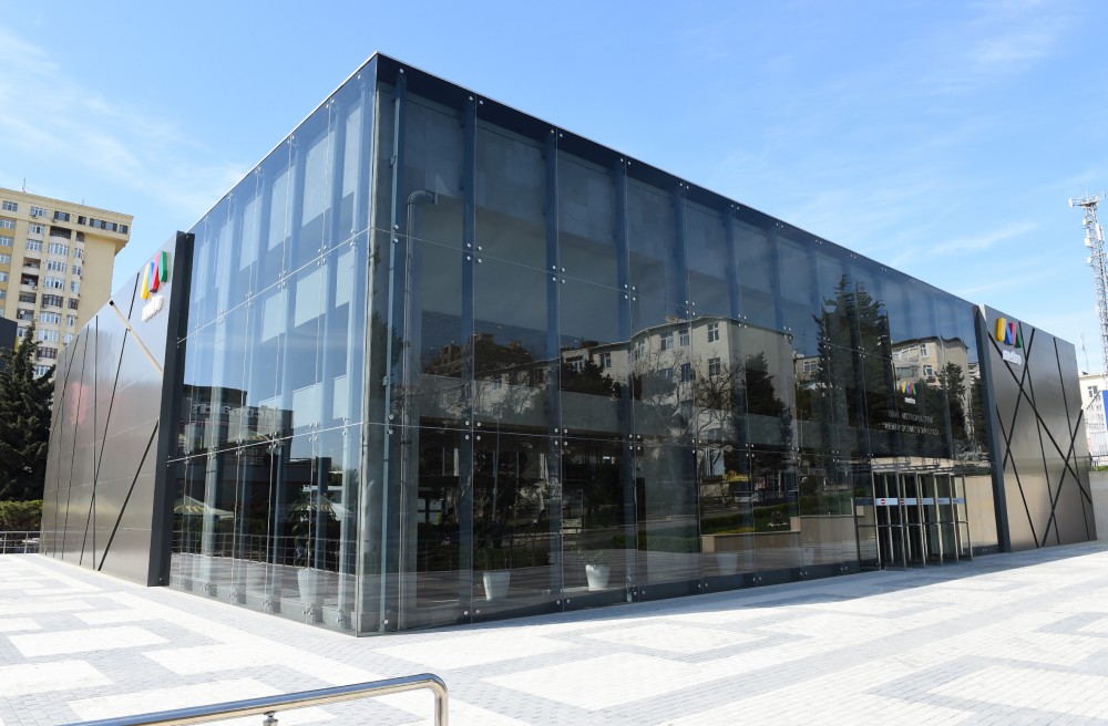 Azerbaijani president attends opening of new metro stations in Baku