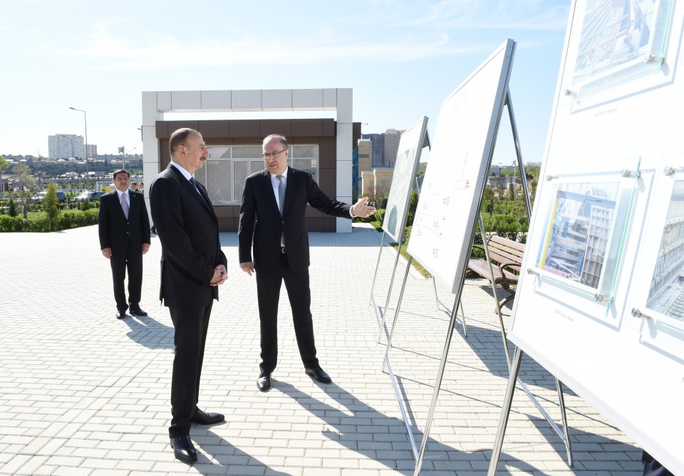 Azerbaijani president attends opening of new metro stations in Baku