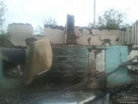 Armenian shelling severely damages Azerbaijan’s Garakhanli village (PHOTOS)