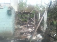 Armenian shelling severely damages Azerbaijan’s Garakhanli village (PHOTOS)