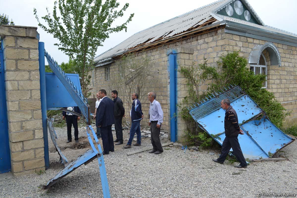 Armenians continue to shell civilians in Azerbaijan’s frontline districts (PHOTO)