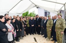 Президент Ильхам Алиев: Разрушенные дома - проявление армянского фашизма (ФОТО)